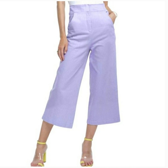 ASTR THE LABEL Nixon Wide Leg Lilac Pants - Picture 1 of 4